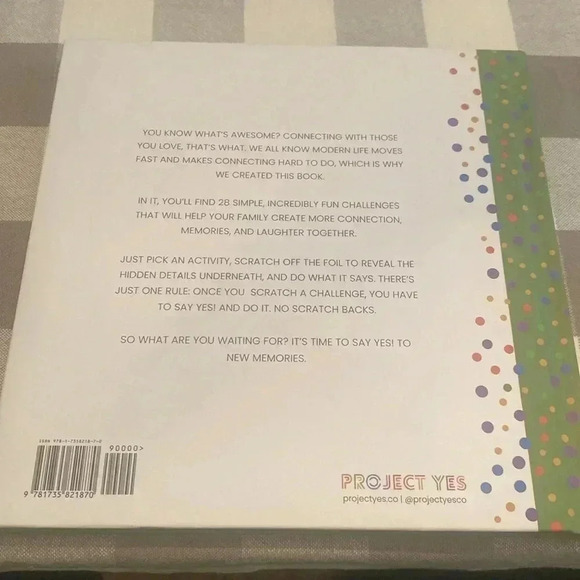 Scratch off challenge family fun night book - Picture 2 of 5